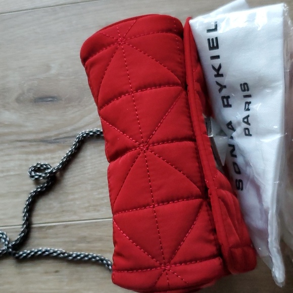 NWT Rare Sonia Rykiel Rouge a Levres Le Clou Bag - Picture 5 of 8